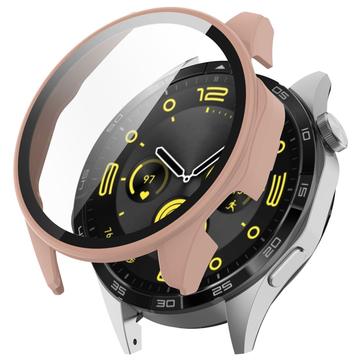 Coque Huawei Watch GT 4 en Plastique avec Protecteur d\'Écran - 41mm - Rose Doré