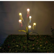 Lampes solaires de jardin en forme de méduse à 6 têtes, étanches IP65