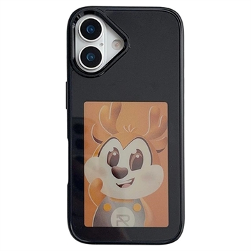 Coque iPhone 17 InkZone DIY E-Ink NFC - Noire