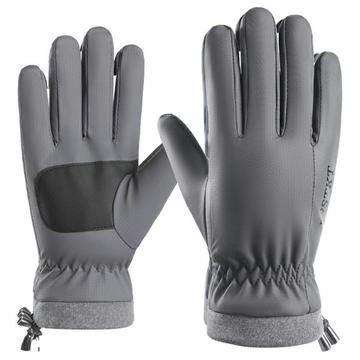 Gants isolés coupe-vent à écran tactile pour hommes