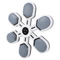 Machine interactive de boxe musicale avec gants de boxe - Blanc / Gris