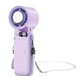 Ventilateur portable JF168 avec refroidisseur d'air, batterie 6000mAh - Violet