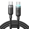 Câble USB-C Joyroom S-A63 pour données et recharge rapide, 1.2m, 100W - Noir