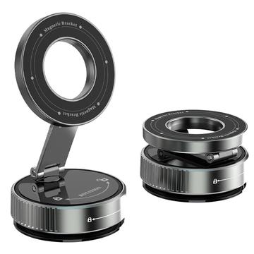 Support de téléphone de voiture K1 MagSafe avec ventouse - Noir