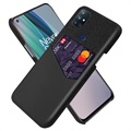 Coque OnePlus Nord N10 5G KSQ avec Porte-Cartes - Noire