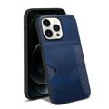Coque iPhone 14 Pro Max avec Porte-Cartes KSQ Style-D - Bleue