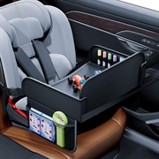 Organisateur de plateau de voyage/siège auto pour enfants Kabulun - Noir