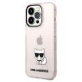 Coque iPhone 14 Pro Karl Lagerfeld Choupette Logo