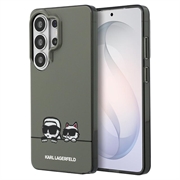 Samsung Galaxy S26 Ultra Karl Lagerfeld IML Karl&Choupette ; Étui magnétique Peekaboo Logo