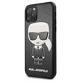 Coque iPhone 11 Pro Karl Lagerfeld Ikonik - Noir