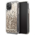 Coque iPhone 11 Pro Karl Lagerfeld Signature Liquid Glitter