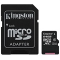 Carte Mémoire MicroSDXC Kingston Canvas Select SDCS/64GB - 64Go
