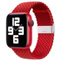 Bracelet Apple Watch Series Ultra 2/Ultra/9/8/SE (2022)/7/SE/6/5/4/3/2 Tricoté - 49mm/45mm/44mm/42mm - Rouge
