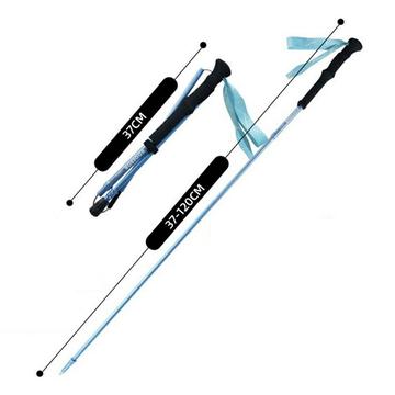 Kodenor Bâton de trekking pliable à 4 sections - 120cm