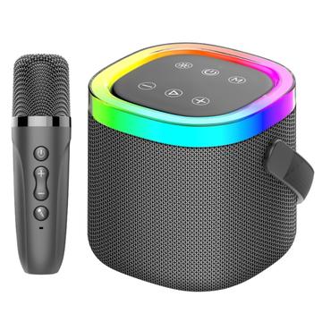 Konfulon F27 Enceinte Karaoké Bluetooth avec Microphone