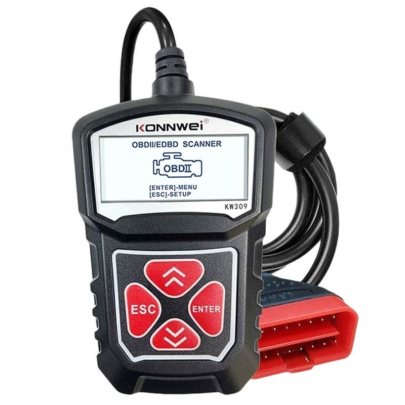 Konnwei kw320 obd2 scanner de voiture obd outils automatiques obd 2 outil  de diagnostic scanner automobile professionnel lecteur de code de voiture  pour auto