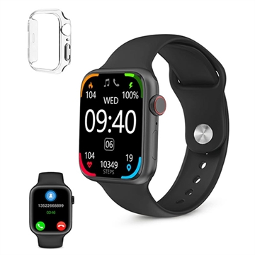 Ksix Urban 4 Mini Smartwatch étanche avec modes sport/santé - Bluetooth, IP68 - Noir