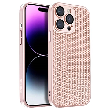 Coque iPhone 15 Pro Max en Plastique Kstdesign Icenets Series - Rose