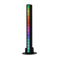 L021 Éclairage rythmique RGB synchronisé avec la musique / Éclairage d'ambiance - Noir