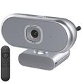 Webcam 4K L60 sans pilote avec télécommande - Argent