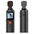 LK2316 Caméra d'action portable 4K Ultra HD avec stabilisation par cardan - Noir