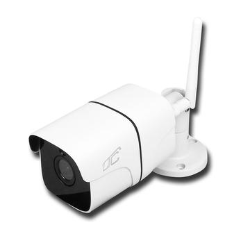 LTC Vision LXKAM38 Caméra Bullet IP d\'extérieur avec fonction d\'alarme - PTZ WiFi&LAN, IP66 - Blanc