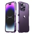 Bumper en Métal iPhone 14 Pro Max Luphie Safe Lock - Violet