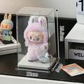 Labubu Présentoir pour objets de collection - 12 x 9 x 19,5cm - transparent / blanc