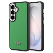 Coque Samsung Galaxy S26 Lacoste Iconic Petit Pique Metal Logo - Compatible MagSafe
