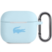 Coque Airpods 3 en Silicone Liquide Lacoste - Bleue