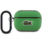 Étui AirPods Pro 2 Lacoste Petit Pique Croc Logo Patch - Vert