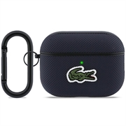 Étui AirPods Pro 3 Lacoste Petit Pique Croc Logo Patch - Bleu