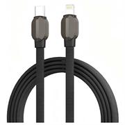 Câble USB-C vers Lightning tressé à chargement rapide Ldnio LC212i - 2m, 30W - Gris