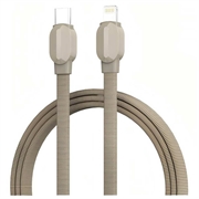 Câble USB-C vers Lightning tressé Ldnio LC212i à chargement rapide - 2m, 30W - Or titane