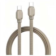 Câble USB-C tressé Ldnio LC122-C pour recharge rapide - 1m, 65W - Or titane
