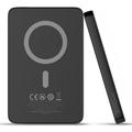 Batterie externe sans fil MagSafe Ldnio PQ28 ultra-fine 5000mAh - Noir