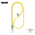 Leeu Design Stylish Universal Crossbody Phone Lanyard - 120cm, 6mm - Jaune