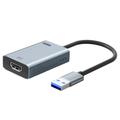 Câble adaptateur USB-A vers HDMI Lemorele LC06 Plus - 4K, 30Hz - Gris