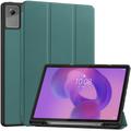 Étui Smart Folio Lenovo Idea Tab Plus Tri-Fold Series - Vert noirâtre