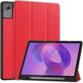Étui Smart Folio Lenovo Idea Tab Plus Tri-Fold Series - Rouge