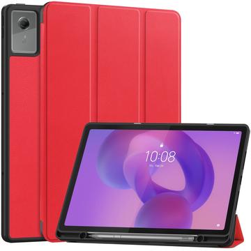 Étui Smart Folio Lenovo Idea Tab Plus Tri-Fold Series - Rouge