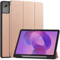 Étui Smart Folio Lenovo Idea Tab Plus Tri-Fold Series - Rose Doré