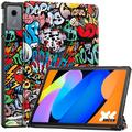 Étui Smart Folio Lenovo Idea Tab Tri-Fold Series - Graffiti