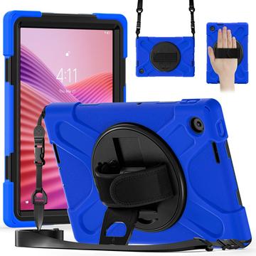 Étui Lenovo Tab avec Sangle Heavy Duty 360 - Bleu / Noir