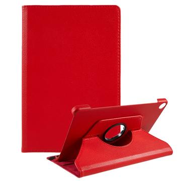 Étui à Rabat Lenovo Tab M10 Gen 3 Rotatif 360 - Rouge