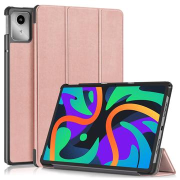 Étui à Rabat Smart Lenovo Tab M11 - Série Tri-Fold - Rose Doré