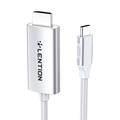 Lention CU707 Câble USB-C vers HDMI 2.0 4K60Hz/1Gbps - 3m - Argent