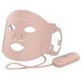 Masque de luminothérapie à 7 couleurs pour le visage - Rose