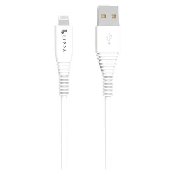 Lippa Câble USB-A / Lightning 12W - 1m - Blanc