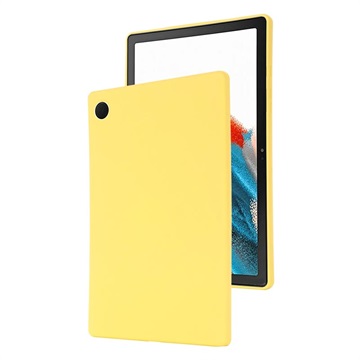 Coque Samsung Galaxy Tab A8 10.5 (2021) en Silicone Liquide - Jaune